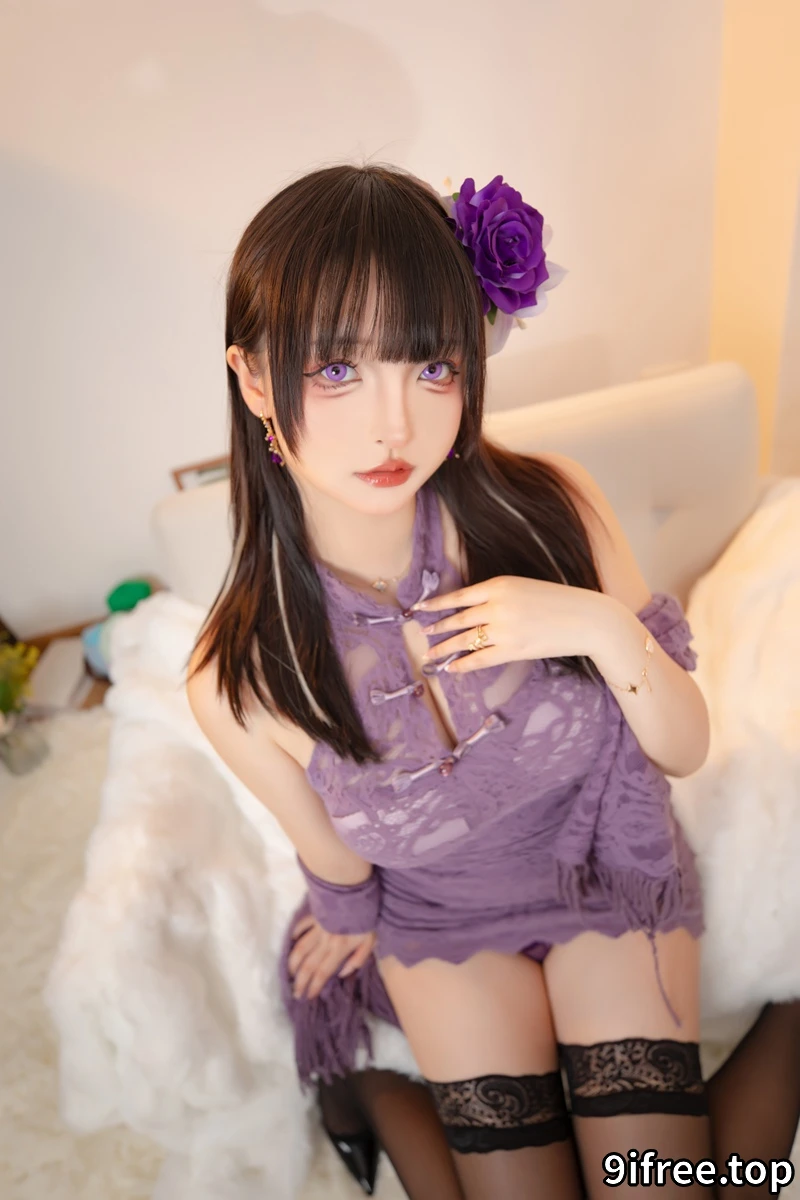 神楽坂真冬-紫色心情 [75P+2V-484MB]-就爱免费