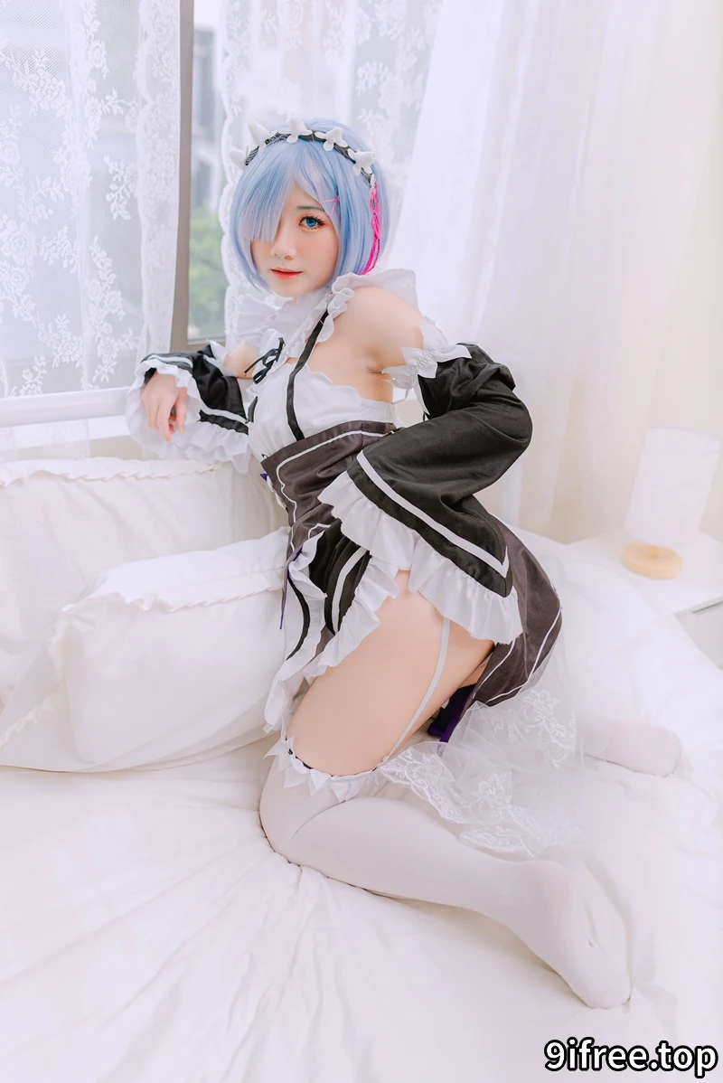 PoppaChan-Rem Maid Re Zero [20P-31MB] - 就爱免费-就爱免费