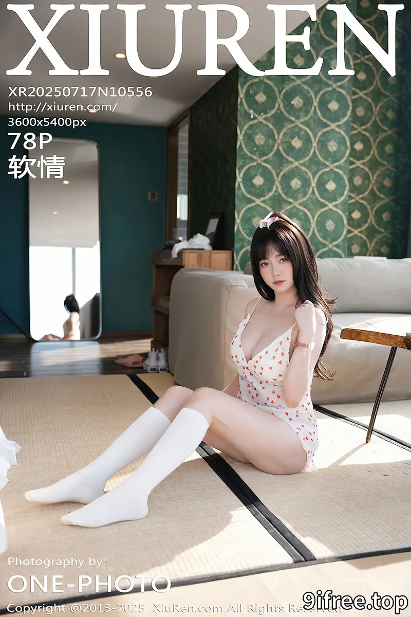 [XiuRen秀人网] NO.10556 模特软情性感波点吊带露粉色内衣配白色丝袜秀曼妙身姿诱惑写真 - 就爱免费-就爱免费