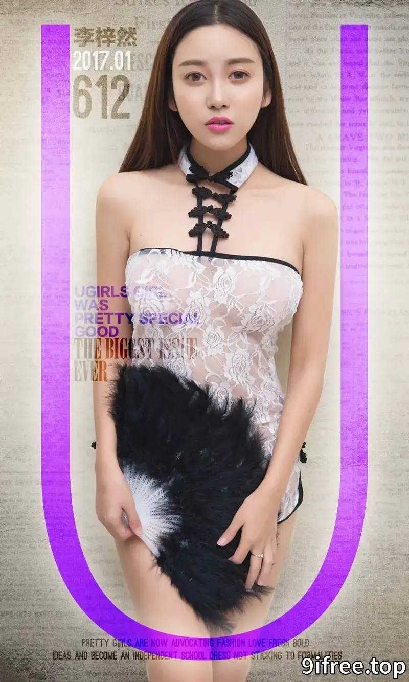 [Ugirls爱尤物] NO.612 嫩模李梓然小年夜超薄水手服透视秀豪乳完美诱惑写真-就爱免费