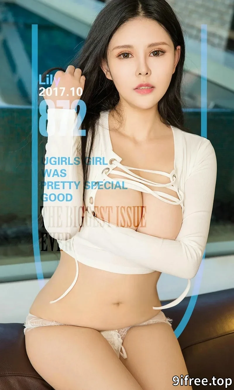 [Ugirls爱尤物] NO.872 嫩模Lily居家粉色连身睡裙加泳池湿身比基尼完美诱惑写真-就爱免费