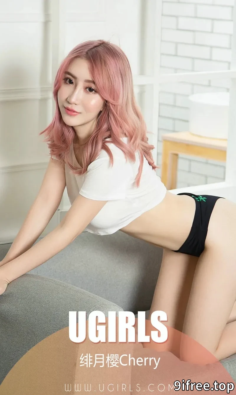 [Ugirls爱尤物] NO.1328 嫩模绯月樱Cherry私房白色蕾丝连体内衣秀完美身材诱惑写真-就爱免费