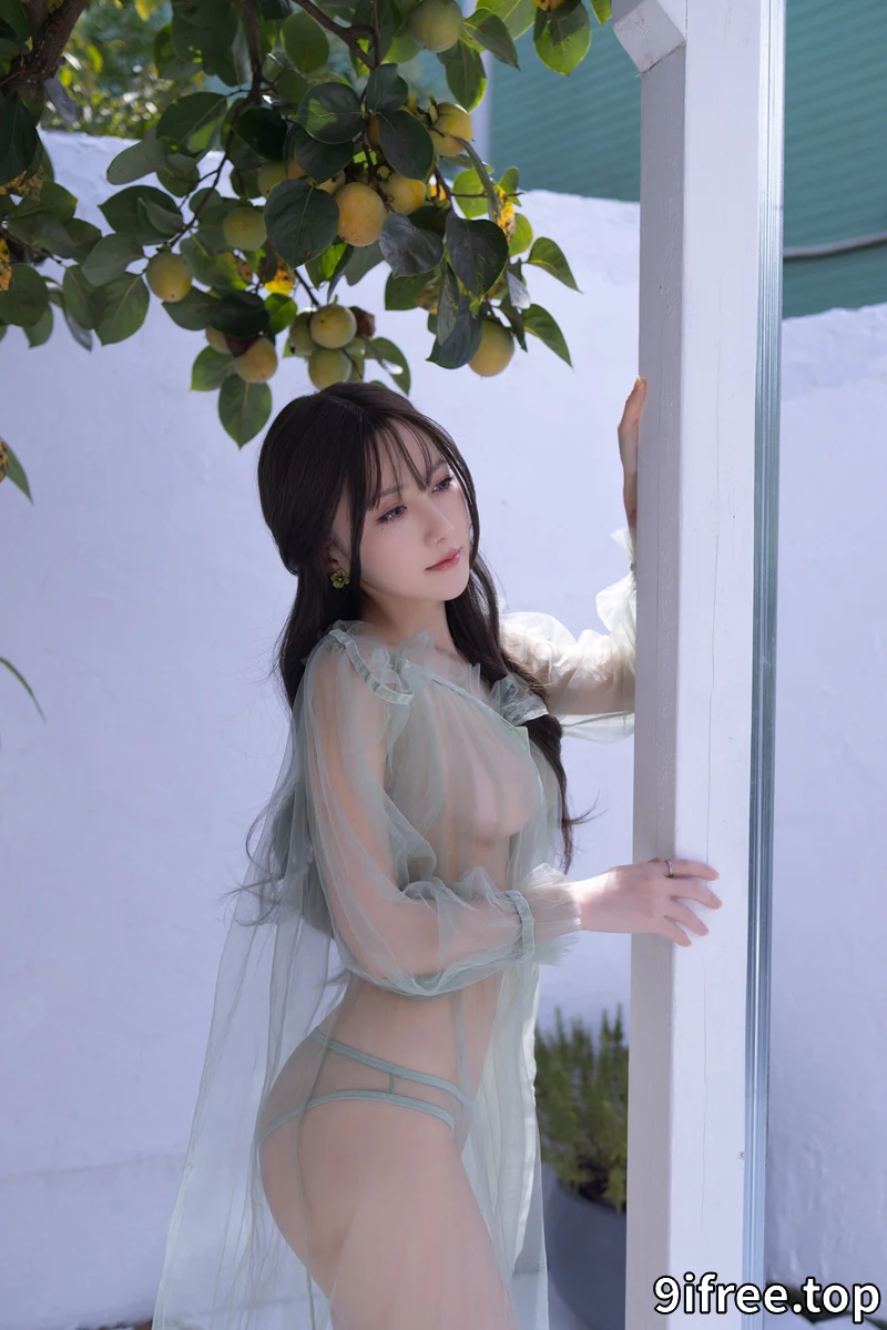 秀人网模特 鱼子酱-绿色薄纱 [120P-2.03GB]-就爱免费
