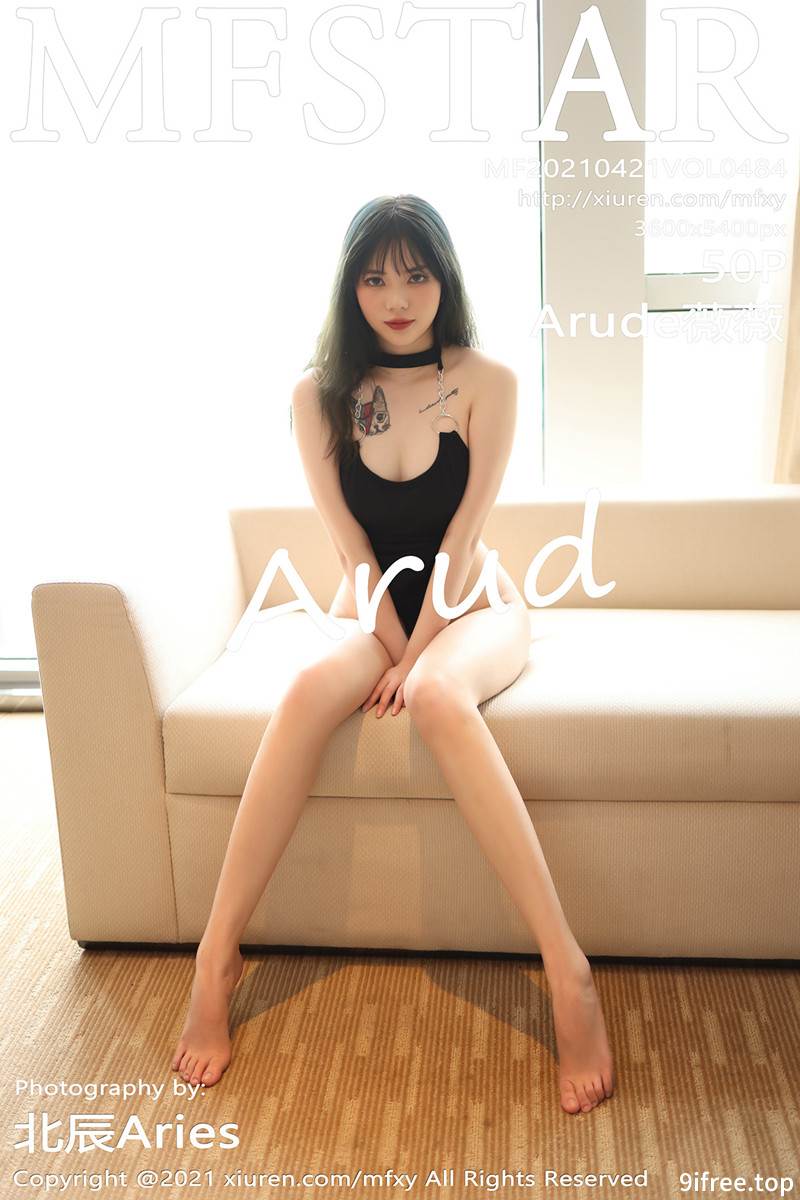 [MFStar模范学院] Vol.484 嫩模Arude薇薇私房沙发黑色死库水秀浑圆翘臀撩人诱惑写真
