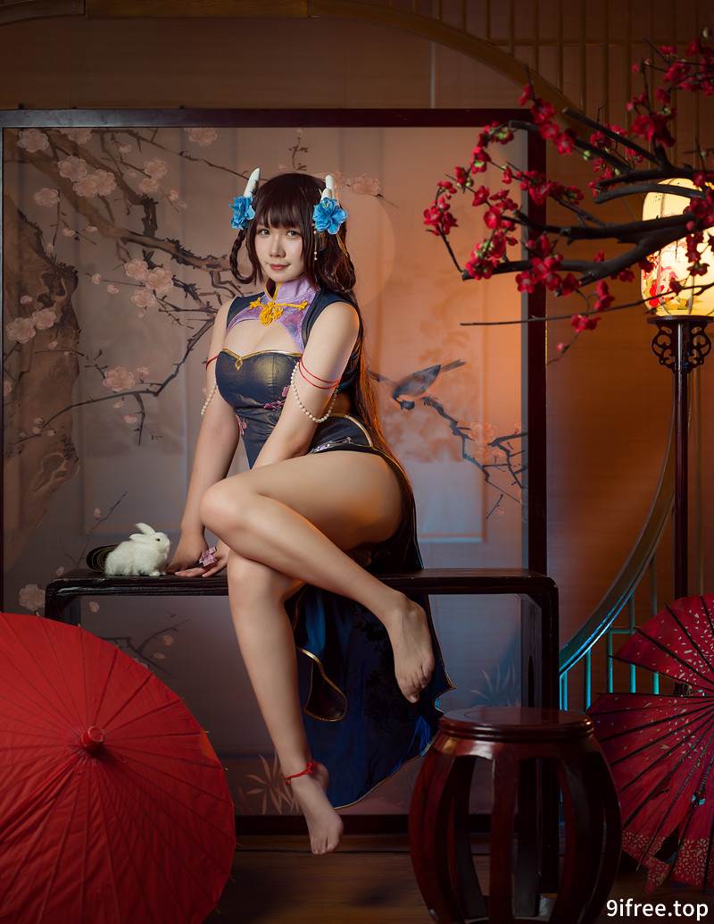 麻花麻花酱 碧蓝航线-比睿旗袍 [31P-279MB]