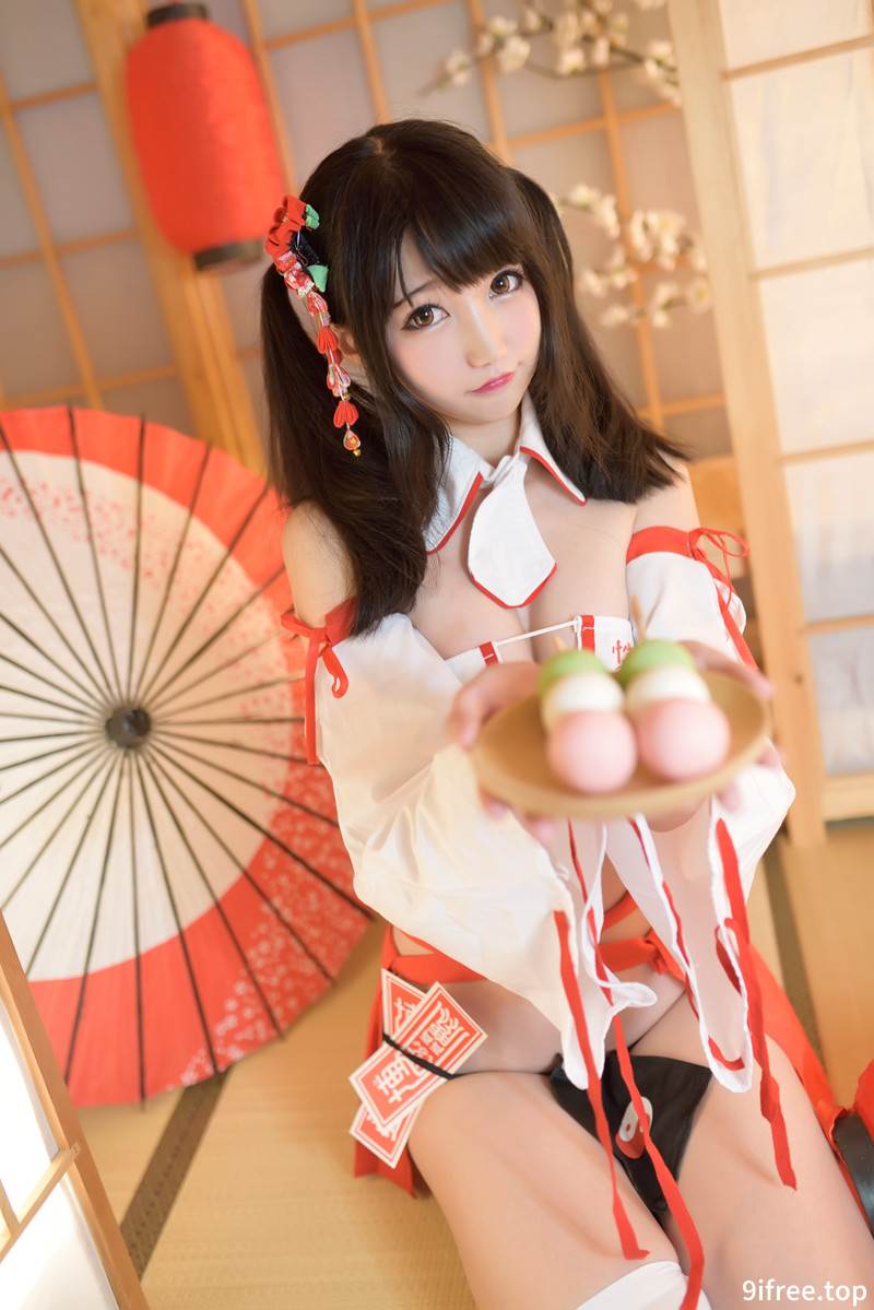 魔物喵 黑丝JK少女 + 日系巫女 [89P+1V-826MB]