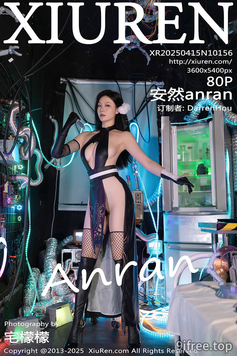 [XiuRen秀人网] NO.10156 模特安然anran性感Cosplay服饰配黑丝网袜秀曼妙身姿诱惑写真