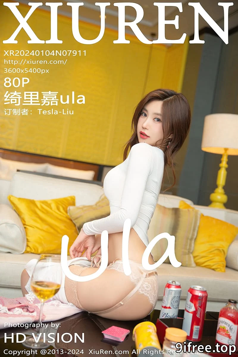 [XiuRen秀人网] No.7911 女神绮里嘉ula性感白色蕾丝内衣配超薄肉丝秀曼妙身姿诱惑写真