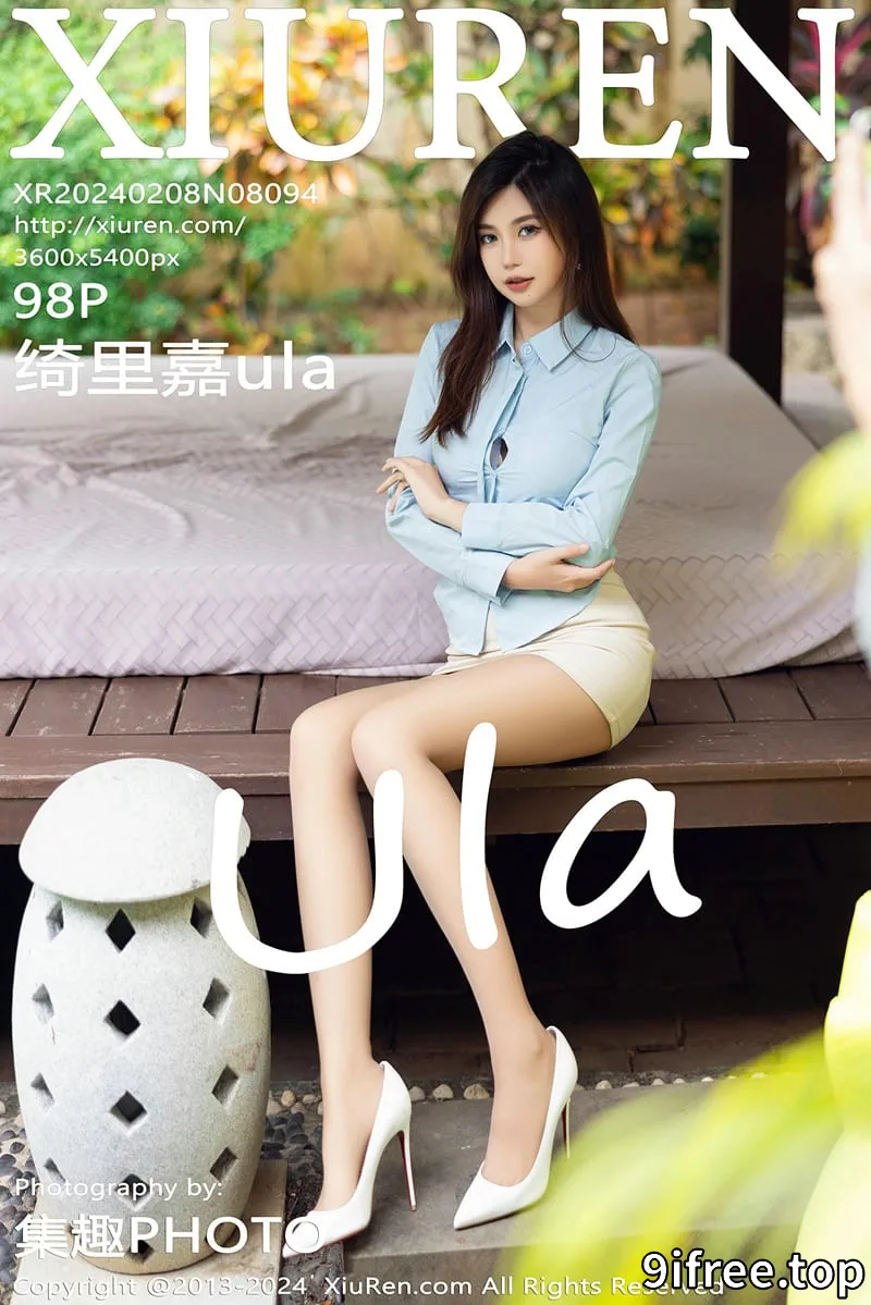 [XiuRen秀人网] No.8094 女神绮里嘉ula性感白色蕾丝内衣配超薄肉丝秀曼妙身姿诱惑写真