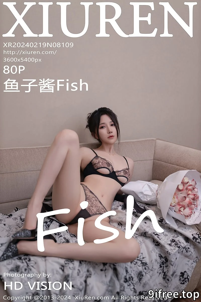 [XiuRen秀人网] No.8109 模特鱼子酱Fish生日主题性感灰色连衣长裙秀曼妙身姿诱惑写真