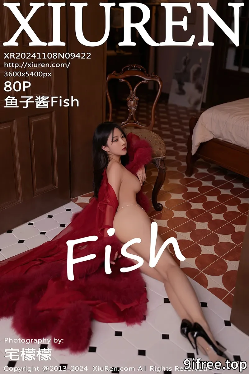[XiuRen秀人网] NO.9422 模特鱼子酱Fish红玫瑰主题红色吊带连衣裙秀曼妙身姿迷人诱惑写真-就爱免费