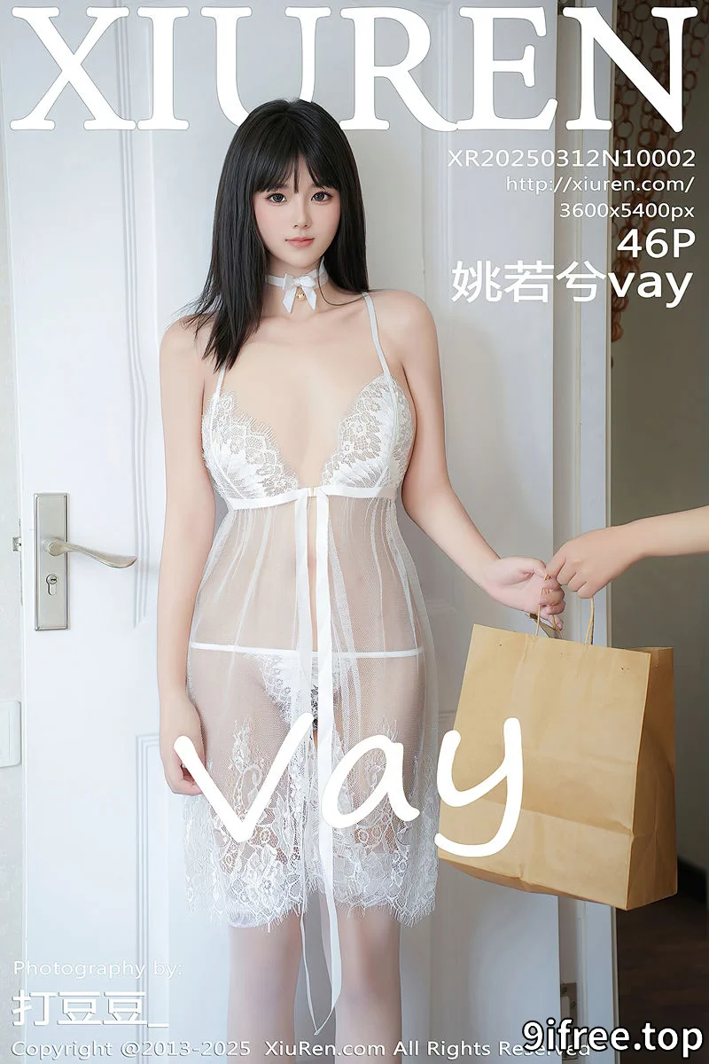[XiuRen秀人网] NO.10002 模特姚若兮vay性感白色情趣内衣配白色丝袜秀曼妙身姿诱惑写真